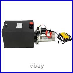1.6KW 14 Quart Single Acting Hydraulic Pump For Hydraulic Trailers Power Unit