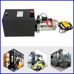 1.6KW 14 Quart Single Acting Hydraulic Pump For Hydraulic Trailers Power Unit