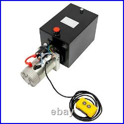 1.6KW 14 Quart Single Acting Hydraulic Pump For Hydraulic Trailers Power Unit