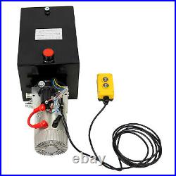 1.6KW 14 Quart Single Acting Hydraulic Pump For Hydraulic Trailers Power Unit