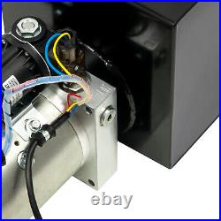 1.6KW 14 Quart Single Acting Hydraulic Pump For Hydraulic Trailers Power Unit