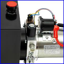 1.6KW 14 Quart Single Acting Hydraulic Pump For Hydraulic Trailers Power Unit