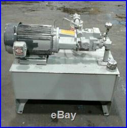 10 Hp 3 Phase Hydraulic Power Pack 3,050 PSI Suitable for Baler, Test Bench etc