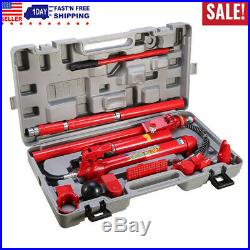 10 Ton Hydraulic Jack Hand Pump Ram Replacement for Porta Power Body Shop Tool