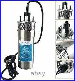 12V /24V Stainless Solar Deep Well Submersible Water Pump for Farm Irrigation