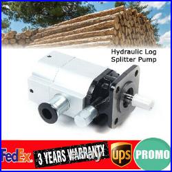 13 GPM Hydraulic Log Splitter Pump, 2 Stage Hi Lo Pump, 3000psi 230mm for Presses