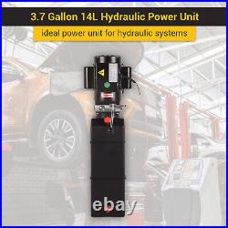 14 Quart Single Acting Hydraulic Pump Car Lift 3HP for 2 and 4 Post Car Lifting