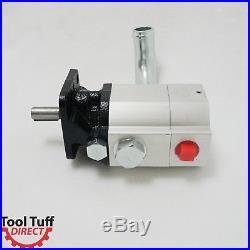 15 GPM Hydraulic Log Splitter Pump 2 Stage Gear Faster Replacement for 13 gpm