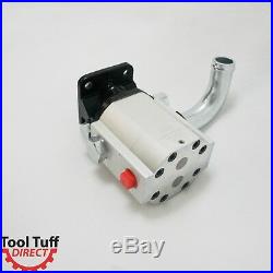 15 GPM Hydraulic Log Splitter Pump 2 Stage Gear Faster Replacement for 13 gpm