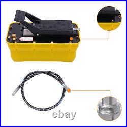 2.3L Air Powered Hydraulic Foot Pedal Pump 10000PSI For Auto Body Frame Machine