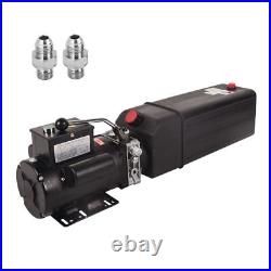 3.7 Gallon Hydraulic Power Unit 2950 PSI 3 HP Pump for 2 and 4 Post Lifts Car