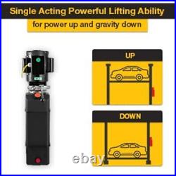 3.7 Gallon Hydraulic Pump 2950 PSI Car Lift 3 HP for 2 and 4 Post Car Lifting