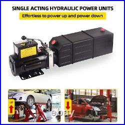 4 Gallon Hydraulic Pump Single Acting 220V AC Electric Pump for Vehicle Lift