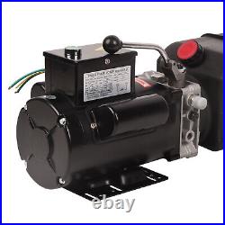 4 Gallon Hydraulic Pump Single Acting 220V AC Electric Pump for Vehicle Lift