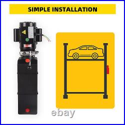 4 Gallon Hydraulic Pump Single Acting 220V AC Electric Pump for Vehicle Lift