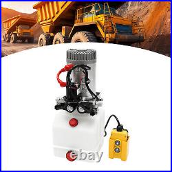 4l 12v Electric Hydraulic Pump Double Acting Hydraulic Pump For Dump Trailer