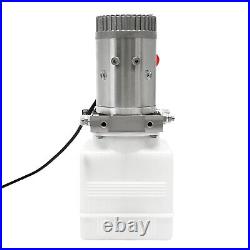 4l 12v Electric Hydraulic Pump Double Acting Hydraulic Pump For Dump Trailer