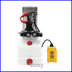 4l 12v Electric Hydraulic Pump Double Acting Hydraulic Pump For Dump Trailer