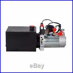 6 Quart Double-acting Hydraulic Pump Unit & Wireless Control for Car Lifting