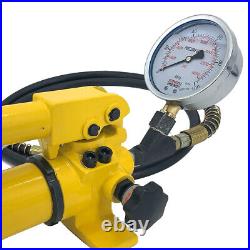 700Bar CP-700 Hydraulic Hand Pump with Hose Coupler & Pressure Gauge for Hydraulic