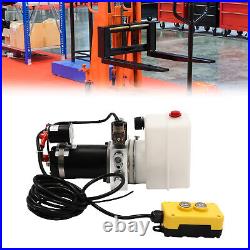 800W Single Acting Hydraulic Pump for Dump Trailer Dump Truck Hydraulic Pump 12V