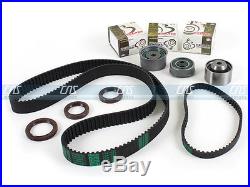 99-06 For Hyundai Kia 2.4L Timing Belt V-Belt Hydraulic Tensioner Water Pump Kit
