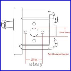 CCW Hydraulic Pump for Long Tractor 2360 2460 2510 2610 680