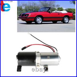 Convertible Top Power Motor Hydraulic Pump For 1983-1993 Ford Mustang GT/LX