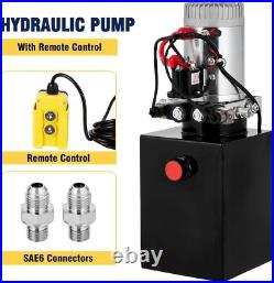 Double Acting Hydraulic Pump for Dump Trailer 12V Hydraulic Power Unit