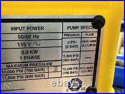 ENERPAC PUD1101B Electric Hydraulic Pump, Dump Valve, 115V FOR SINGLE ACTING CY