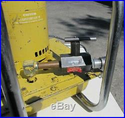 Enerpac EED-301 Hydraulic Power Pump 10,000 psi with Pendant for bender ram