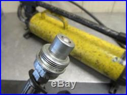 Enerpac Ultima P80 Hydraulic Hand Pump for Jack Porta Power 10,000 PSI with Hose