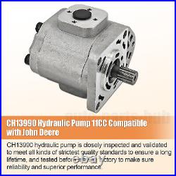 For John Deere Tractor 850 950 1050 11CC New CH13990 Hydraulic Pump