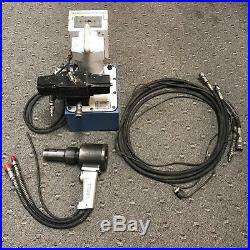 GAGE BILT Electric Portable Pump for Double Acting Cylinders withGBP Huck Gun