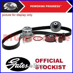 Gates Timing Cam Belt Water Pump Kit For Abarth 500 1.4 Petrol (2008-)