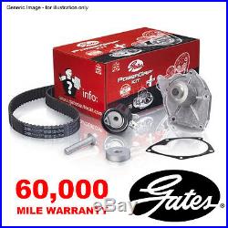 Gates Timing Cam Belt Water Pump Kit For Opel Astra Speedster Zafira A