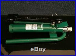Greenlee 1725 Hydraulic Foot Pump For Benders Knockouts Punches Greenlee Enerpac
