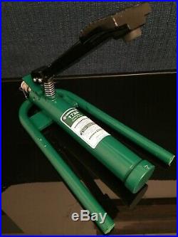 Greenlee 1725 Hydraulic Foot Pump For Benders Knockouts Punches Greenlee Enerpac