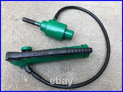 Greenlee 767 Hydraulic Hand Pump For knockout punches Ram