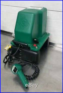 Greenlee 975 Hydraulic Power Pump For Your Bender Ram Cylinder Press Nice