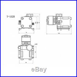 Heavy weight lesu 5mpa max hydraulic gear pump with ESC and tube for 1/14 tamiya