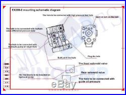Hitachi EX200-2 Conversion Kit for Excavator Hydraulic Pump Regulator Parts