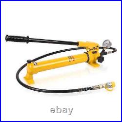 Hydraulic Hand Pump 900CC 10000PSI withPressure Guage for Hydraulic Lifting Pump