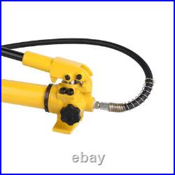 Hydraulic Hand Pump for 10 Ton Hydraulic Ram Cylinders Lightweight Max 10000PSI