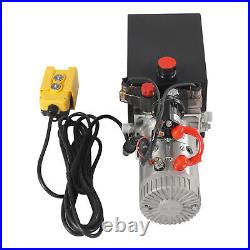 Hydraulic Power Unit 12V, Double Acting Dump Hydraulic Pump for Dump Trailer