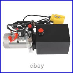 Hydraulic Power Unit 12V, Double Acting Dump Hydraulic Pump for Dump Trailer