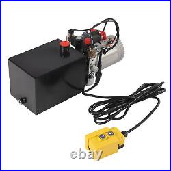 Hydraulic Power Unit 12V, Double Acting Dump Hydraulic Pump for Dump Trailer