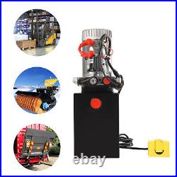 Hydraulic Power Unit 12V, Double Acting Dump Hydraulic Pump for Dump Trailer