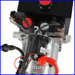 Hydraulic Power Unit 12V, Double Acting Dump Hydraulic Pump for Dump Trailer