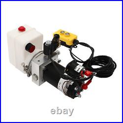 Hydraulic Power Unit 12V, Single Acting Dump Hydraulic Pump for Dump Trailer